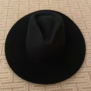 Janessa Leone navy wool hat